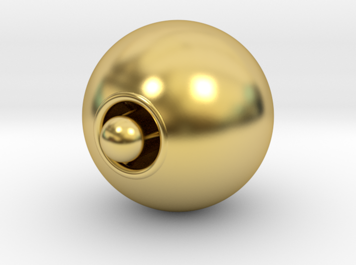 Orgopressurball 67mm aus Bronze